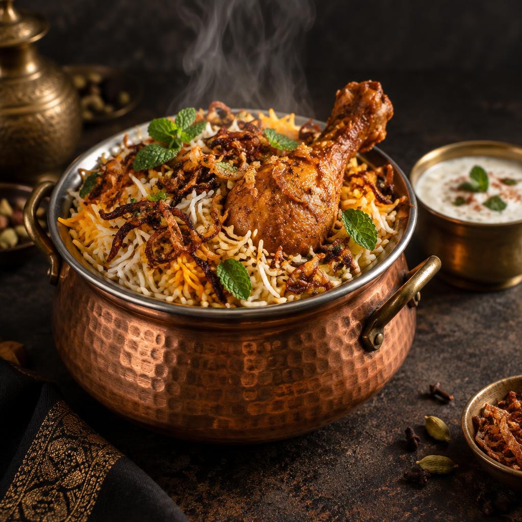 2 KG party pack biryani handi