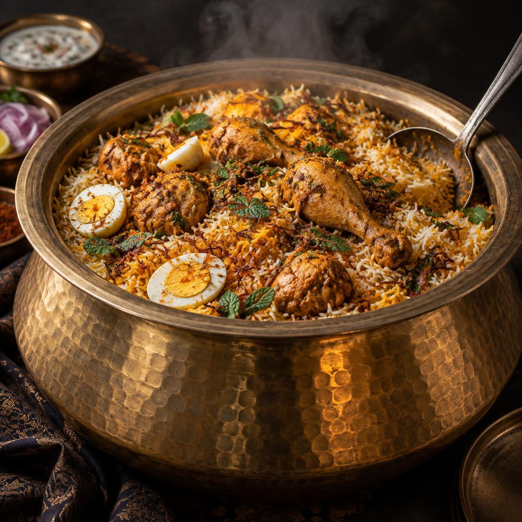 4 KG party pack biryani handi